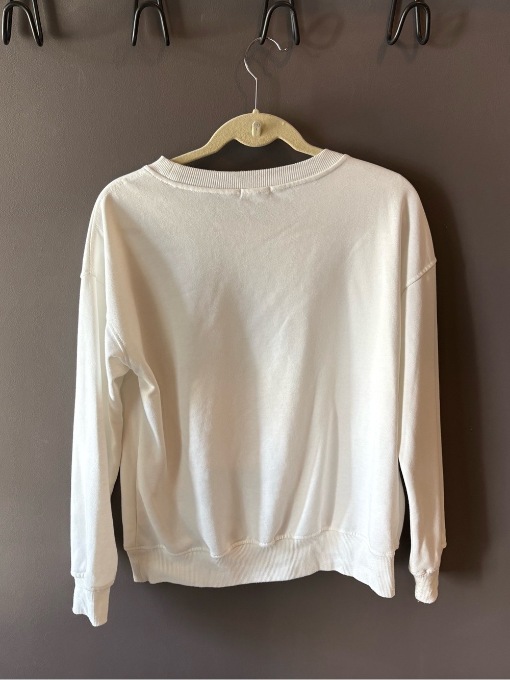 Champagne Glasses Embellished Sweatshirt - Medium - Picture 4 of 5